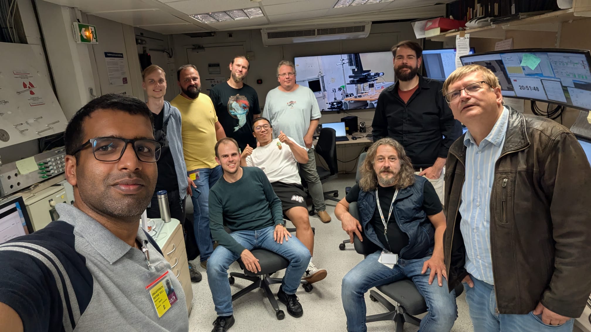 Účasť na experimente v Grenoble